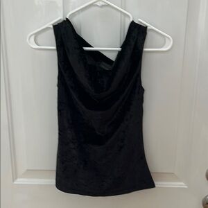 The Limited Black Velvet Shell